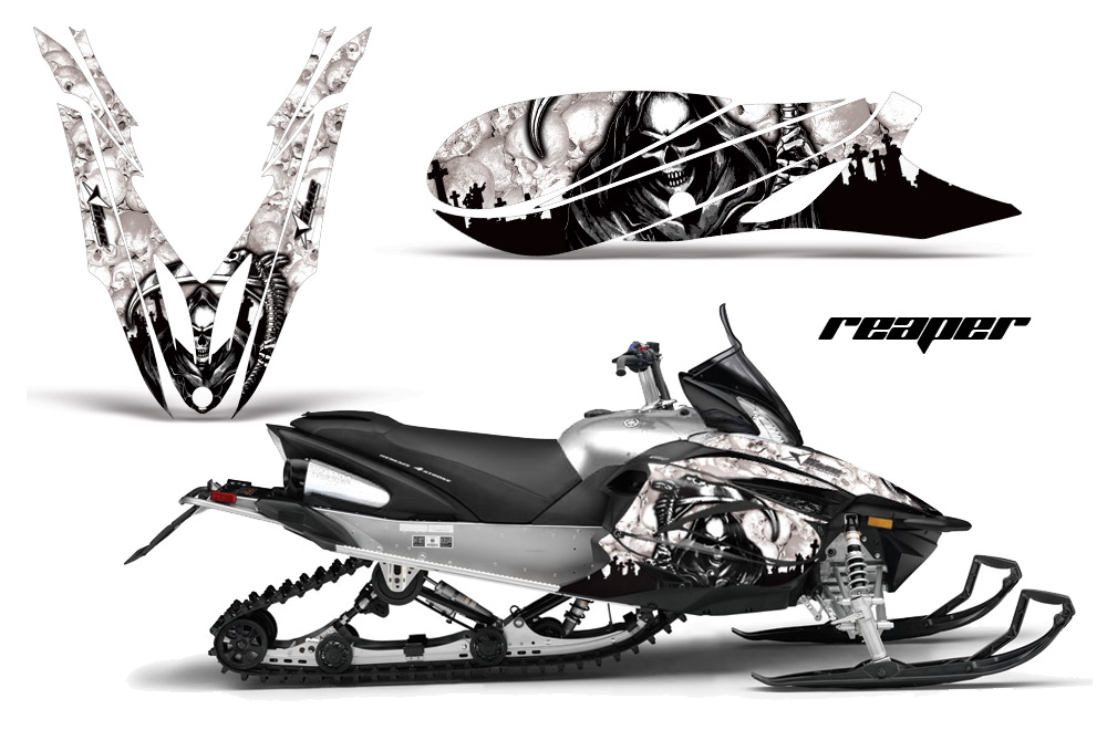 Yamaha Apex 2012-2013 Graphics Kit Reaper W